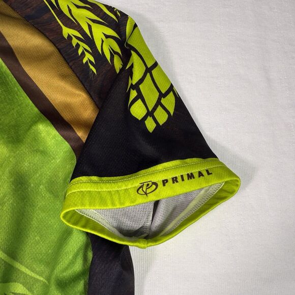 Men’s Primal Wear Small Cycling Jersey Shirt Full Zip Short Sleeve Sport Cut NWT - Picture 12 of 16